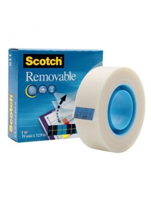 Lepiaca páska Scotch Removable odnímateľná 19 mm x 33 m