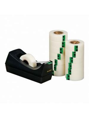 Lepiaca páska Scotch Magic neviditeľná popisovateľná 900 14ks + dispenzor zdarma