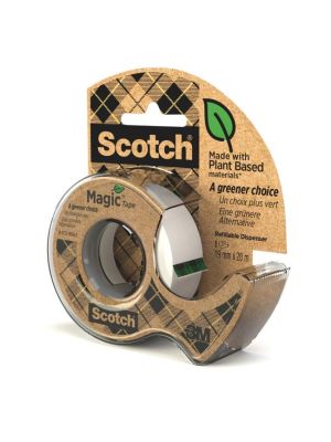 Lepiaca páska Scotch Magic neviditeľná popisovateľná 900 19 mm x 20 m s dispenzorom