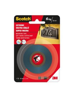 Montážna páska Scotch do exteriéru, 19 mm x 1,5 m