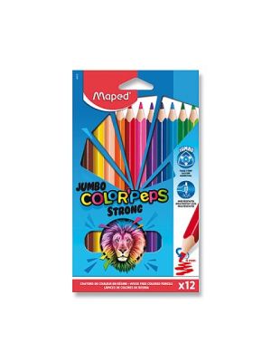 Pastelky 12 Maped Strong Jumbo