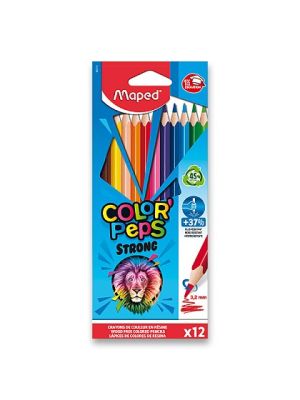Pastelky 12 Maped Color Peps Strong