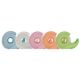 Lepiaca páska Q-Connect 19 mm x 33 m s dispenzorom v mixe farieb