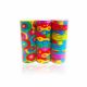 Serpentíny farebné mix 4m, 3 rol