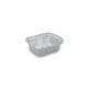 Miska (ALU) hranatá 129 x 103 x 34 mm 250ml 100 ks