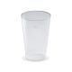 Poháre plastové kryštál 400 ml priehľadné (50 ks)