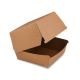 Burger box (PAP FSC Mix) nepremastiteľný kraft 110 x 110 x 90 mm 50 ks