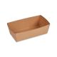 Papierová miska (FSC Mix) nepremastiteľná kraft 135 x 70 x 45 mm 300ml 250 ks