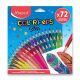 Pastelky 72 Maped Color´Peps