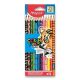 Pastelky 12 Maped Color peps Animals