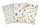 Obrus na školskú lavicu 65x50cm PVC s potlačou  mix farieb