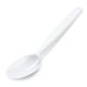 Lyžica (PP) 18,5cm (50ks) znovu pooužiteľná biela